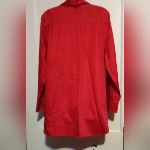 🛍️ BUNDLE ONLY 🛍️Chico's Scarlet Button-Up Tunic - Picture 4 of 7